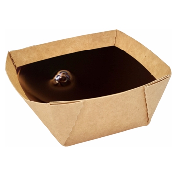 Recipiente em Cartolina para Molhos 120ml 50x50x35mm 12x100 un