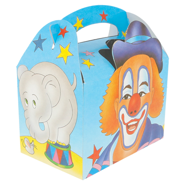 Caixa de Cartolina Kids Meal - Circo 170x160x100mm 6x50 un