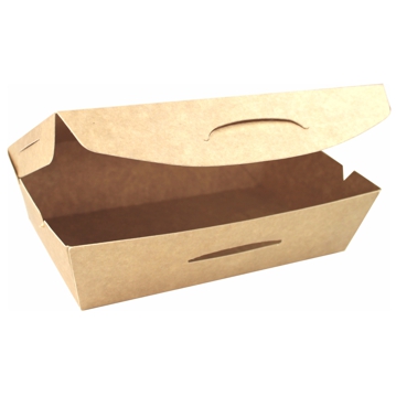 Embalagem Rectangular 160x90x45mm Sushi ST1 8x75 un