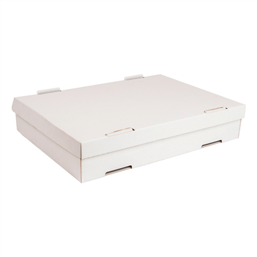 Caixa Carto Branco para Take-Away 400x300x80mm 50 un