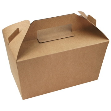 Maleta em Cartolina para Take-Away 220x120x140mm 6x30 un