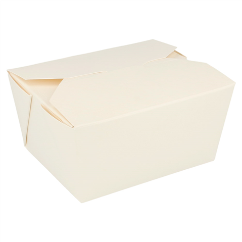 Bo�tes am�ricaines �tanches Blanc 780ml 450 unit�s