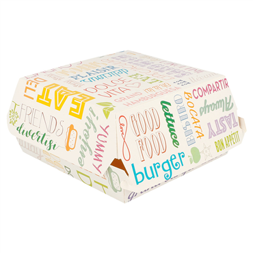 Bo�te de burgers Parole 150x140x60mm 600unit�s