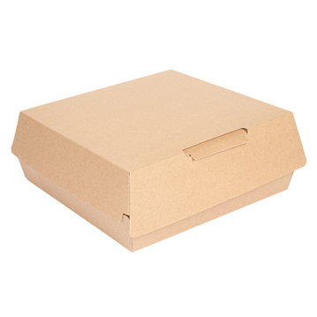 Caixa em Nano-Micro Kraft para Lunch Box 235x240x87mm 3x50un