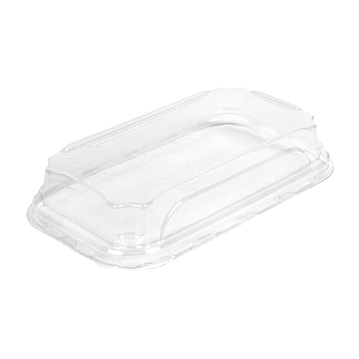 Tampa para Bandeja Kraft de Sushi 160x91x32mm 16x50 un