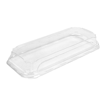 Tampa para Bandeja Kraft de Sushi 221x91x32mm 12x50 un