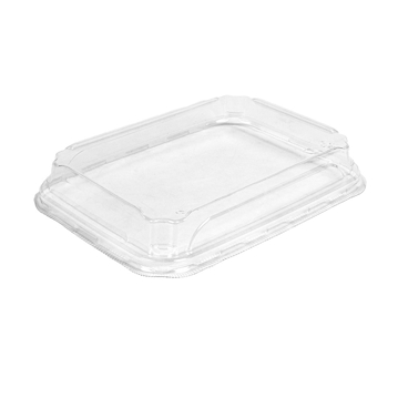 Tampa para Bandeja Kraft de Sushi 185x129x32mm 12x50 un