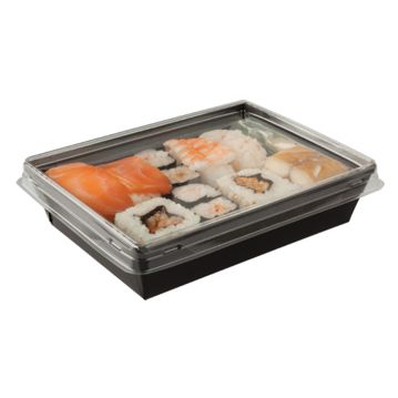 Embalagem Fuzione Impress�o Preto 160/140x120/100x50mm 825ml 29oz 500un