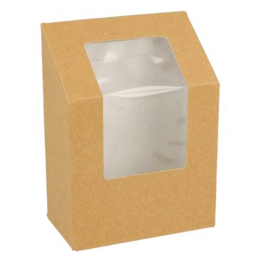 Embalagem com Janela 2 Wraps 92x51x92/125mm Caixa 500