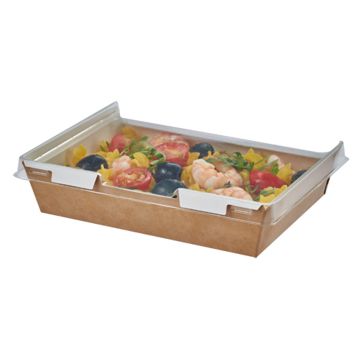 Embalagem Combione Impress�o Kraft 190/170x147/127x45mm 1110ml 39oz 200un