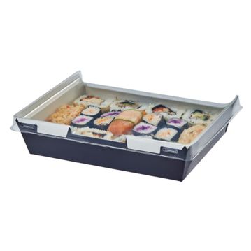 Embalagem Combione Impress�o Preto 190/170x147/127x45mm 1110ml 39oz 200un