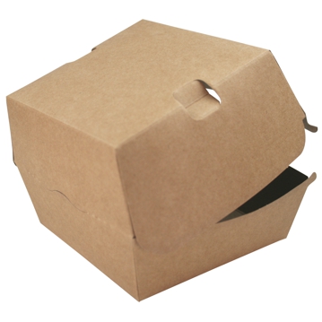 Concha Cartolina Kraft+PE para Hamburguer 110x92mm 6x110 un