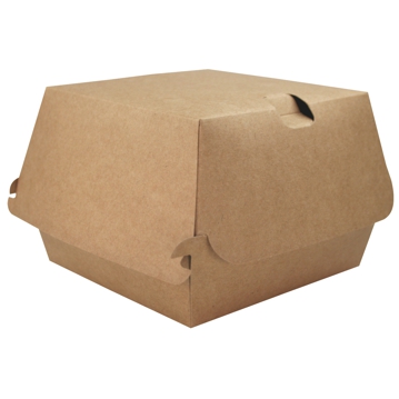 Concha Cartolina Kraft+PE para Hamburguer 110x92mm 6x85 un