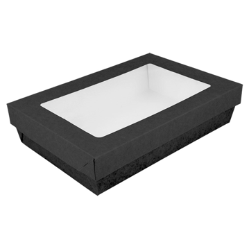Embalagem Estanque + Tampa com janela OPP 210x140x50mm 8x25un