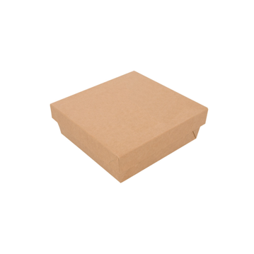 Embalagem Estanque + Tampa com janela separada 140x140x50mm 10x25un
