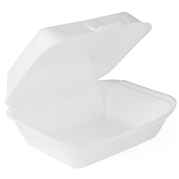 Embalagem Lunch-Box 185x155x75mm Branco 4x125 un
