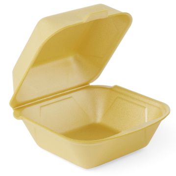 Embalagem para Hamburguer 150x160x80mm Gold 4x125 un