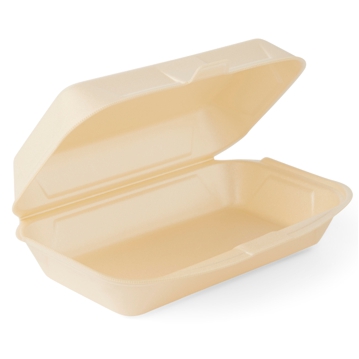 Embalagem Lunch-Box 240x160x72mm Champagne 4x125 un