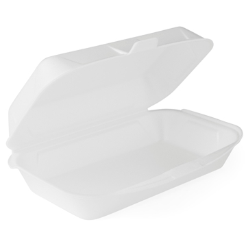 Embalagem Lunch-Box 240x160x72mm Branco 4x125 un