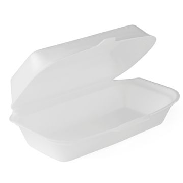 Embalagem Lunch-Box 215x125x65mm Branco 4x125 un