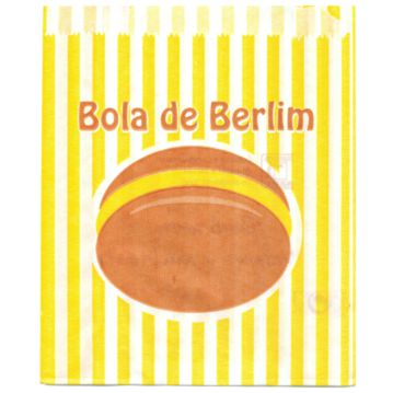 Saqueta Papel Vegetal Antigordura 120x50x140mm - Bola de Berlim 2000un