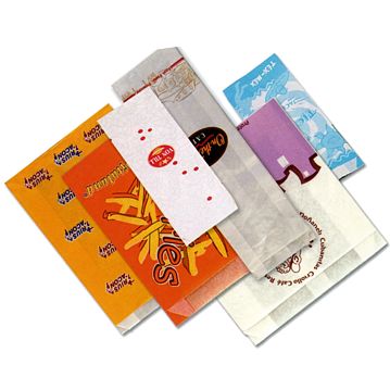 Saqueta de Papel Vegetal 230x120+40mm 1000un
