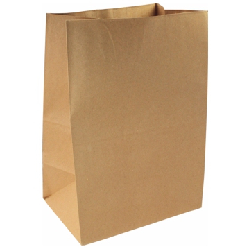 Saco Castanho de Fundo Quadrado 320x210x320mm 300 un