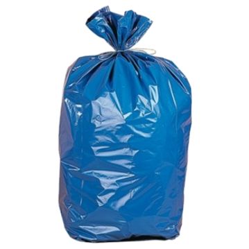 Saco Plstico Dobrado para Lixo Azul 900x1300mm - 160L - 10kg