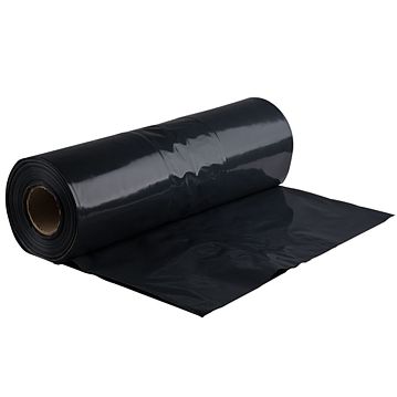 Saco Plstico PEBD em Rolo para Lixo Preto 950x1500mm - 180L - 5x10un