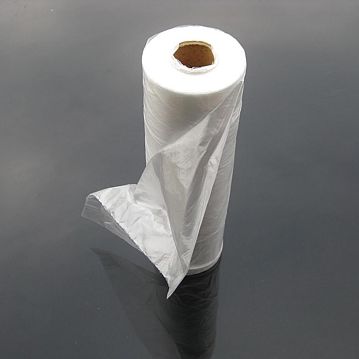 Saco Pl�stico de Boca Aberta de Alta Densidade em Rolo 350x500x0,017mm 1kg