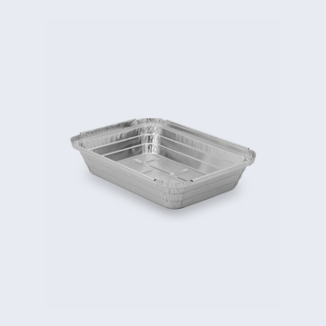 Forma de Aluminio Rectangular Bordo L 177x125x32mm 640cc - EM16B 1200un