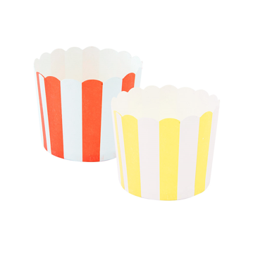 Copo Cartolina Cores Sortidas para Muffin 63x45mm Cx40x60