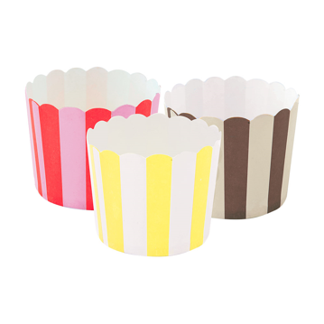 Copo Cartolina Cores Sortidas para Muffin 68x55mm Cx40x60