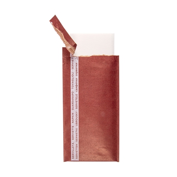 Airlaid Napkin White 33x40 1/8 Individually Wrapped 250 pcs