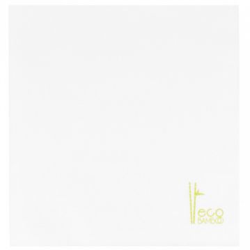 Guardanapo Papel Fibras de Bamb 400x400mm 12x50un