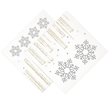Double Point Paper Napkin 400x400mm Snow 24x50 pcs