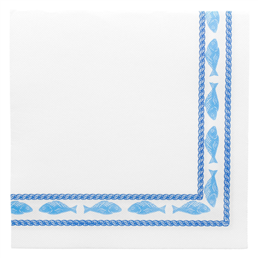 Double Point Paper Napkin 400x400mm Marisqueira 24x50 pcs