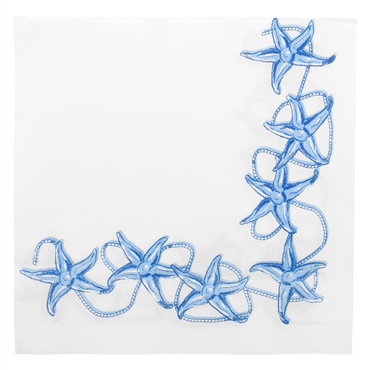 Double Point Paper Napkin 400x400mm Antibes 24x50 pcs