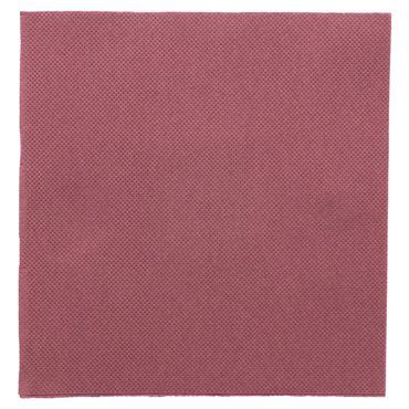 Serviette Double Point 330x330mm 1/4 Prune 24x50 unit�