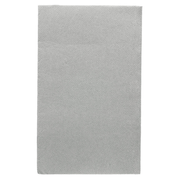 Double Point Paper Napkin 330x400mm 1/6 Grey 40x50 pcs
