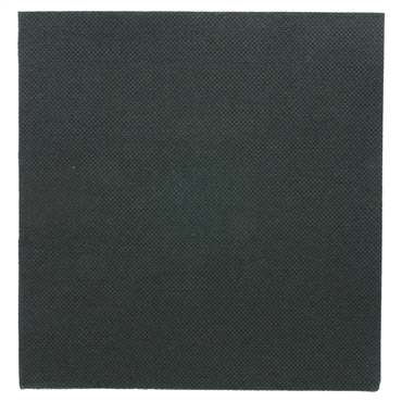 Double Point Paper Napkin 330x330mm 1/4 Black 24x50 pcs