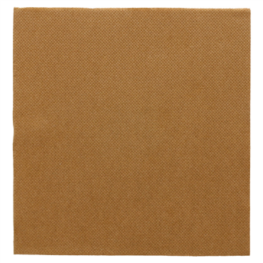 Double Point Paper Napkin 330x330mm 1/4 Havana 24x50 pcs