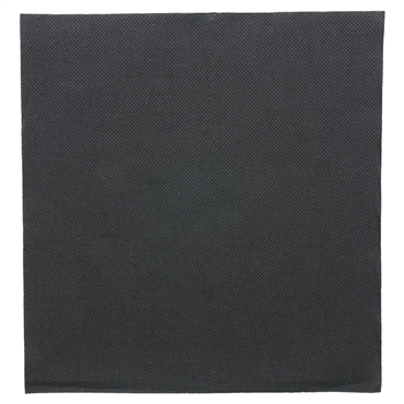 Double Point Paper Napkin 390x390mm 1/4 Black 24x50 pcs