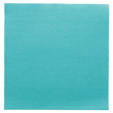 Double Point Paper Napkin 390x390mm 1/4 Turquoise Blue 24x50 pcs