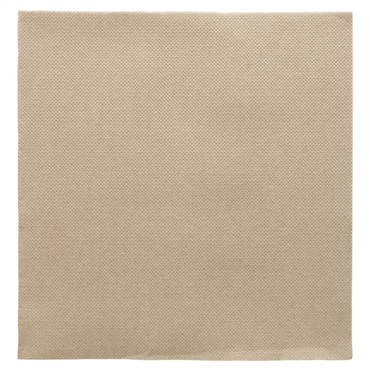 Double Point Paper Napkin 390x390mm 1/4 Taupe 24x50 pcs