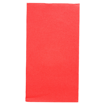 Double Point Paper Napkin 400x400mm 1/8 Red 24x50 pcs