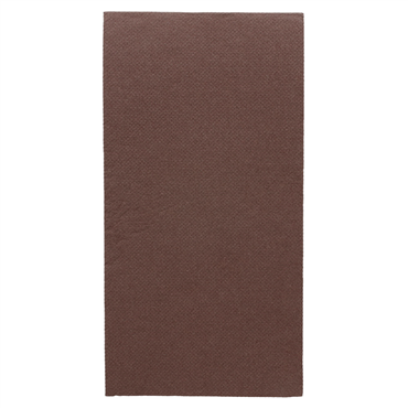 Double Point Paper Napkin 400x400mm 1/8 Chocolate 24x50 pcs