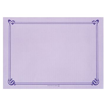 Set de Table en Papier 310x430mm Lavande 4x500 unit�