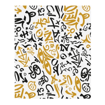 Papel para Hamburguer 310x380mm - Graffiti Pfas Free 1000un