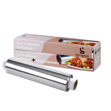 Rolo de Aluminio 29cm x 200m com 13 microns